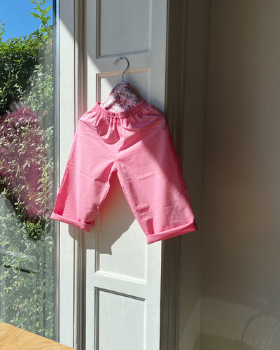 Cotton Pants Pink