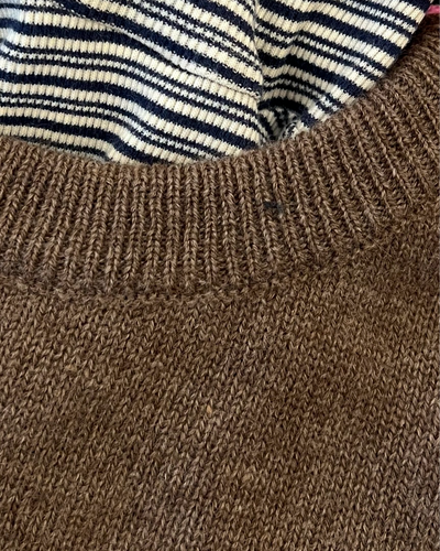 Cashmere Sweater Dark Brown COMING NEXT WEEK