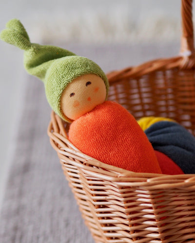 Carrot Rattle Doll