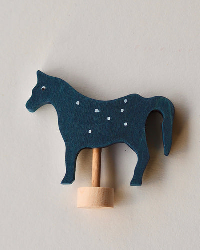 Decorative Figure Blue Horse