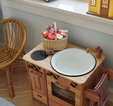 Large Wooden Play Kitchen