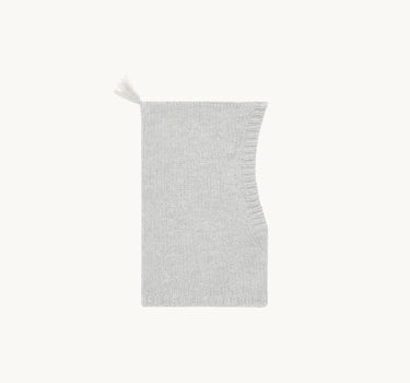 Knitted Balaclava, Light Grey