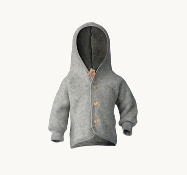 Hooded Jacket, Light Grey