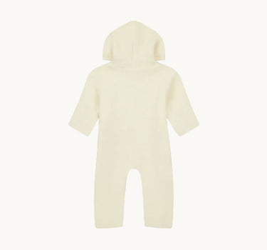 Hooded Overall, White