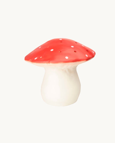 Large Mushroom Lamp Red