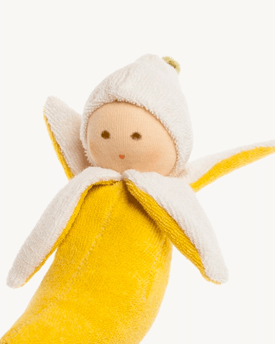 Banana Rattle Doll