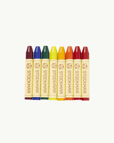 8 Beeswax Crayons