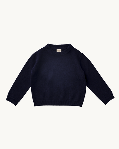 Cashmere Sweater Navy Blue