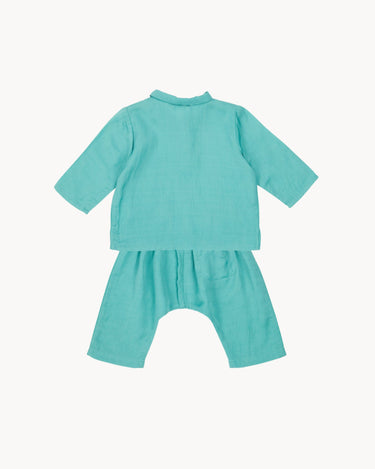 Manta Ray Baby Set in Turquoise from Caramel